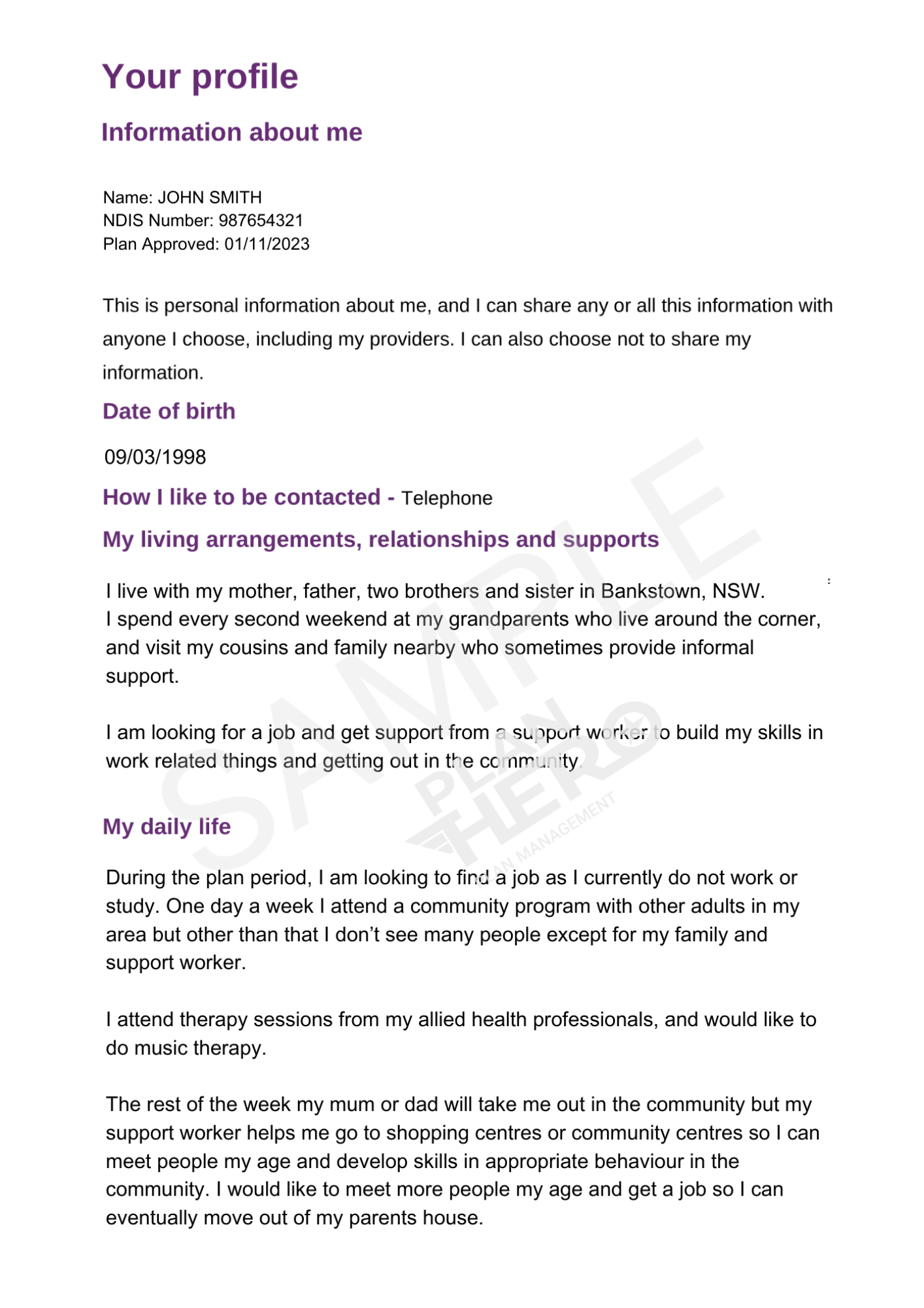 How do I read my NDIS plan? - Plan Hero Plan Management